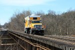 Eastbound Sperry Rail Services truck 919